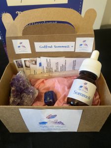 Coffret cadeau Fleurs de bach, bracelets, lithothérapie noël dien chan